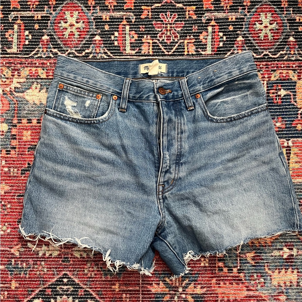 Madewell Dad Jean Shorts